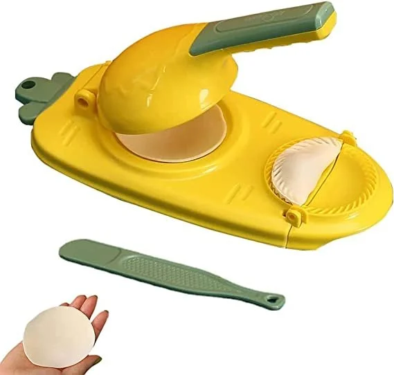 آلة صنع الفطائر اليدوية الصفراء - Tabaq.store خريبكة